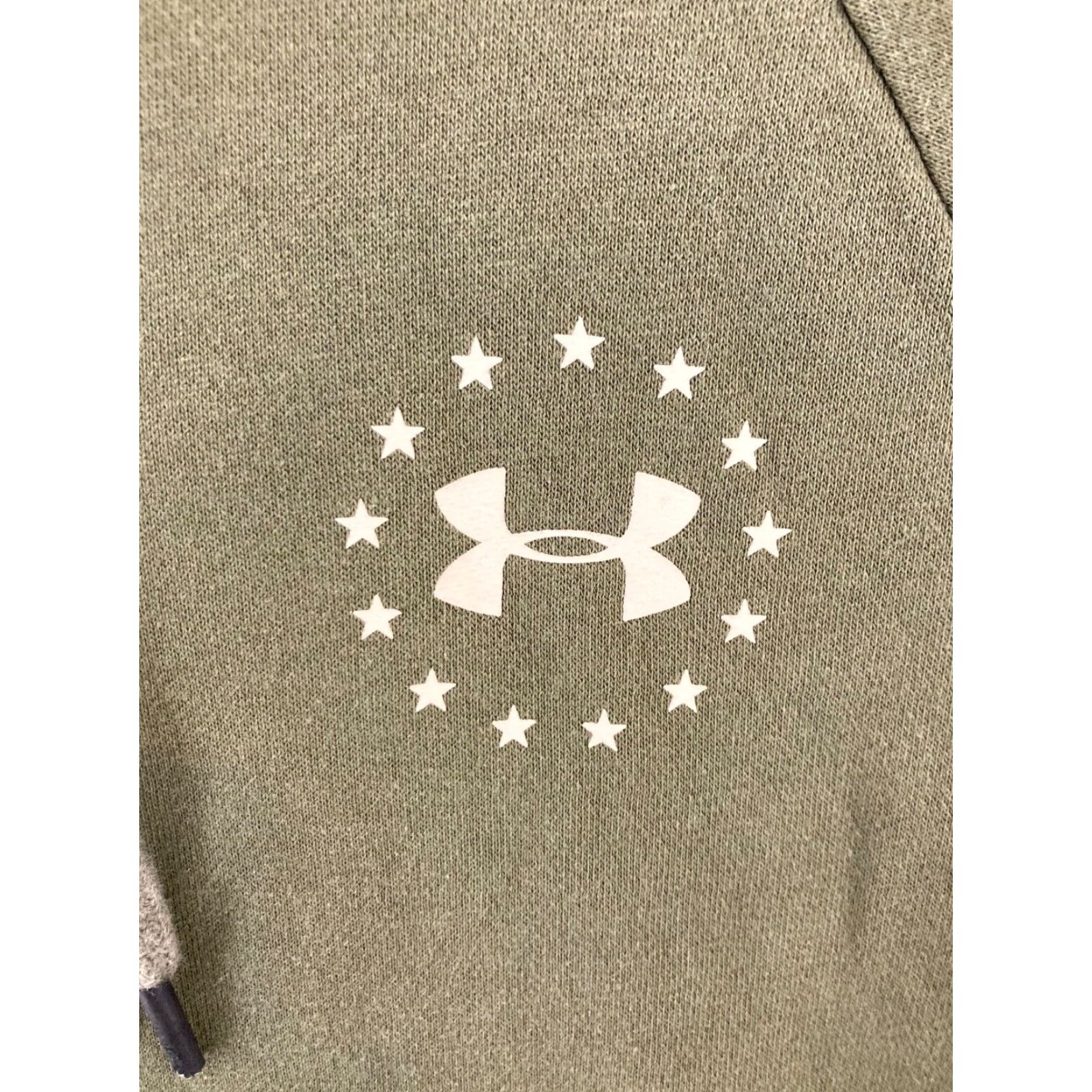 Under Armour Under Armour Hoodie Mens Medium Green Loose Cold Gear Pocket Size US M / EU 48-50 / 2 - 5 Thumbnail