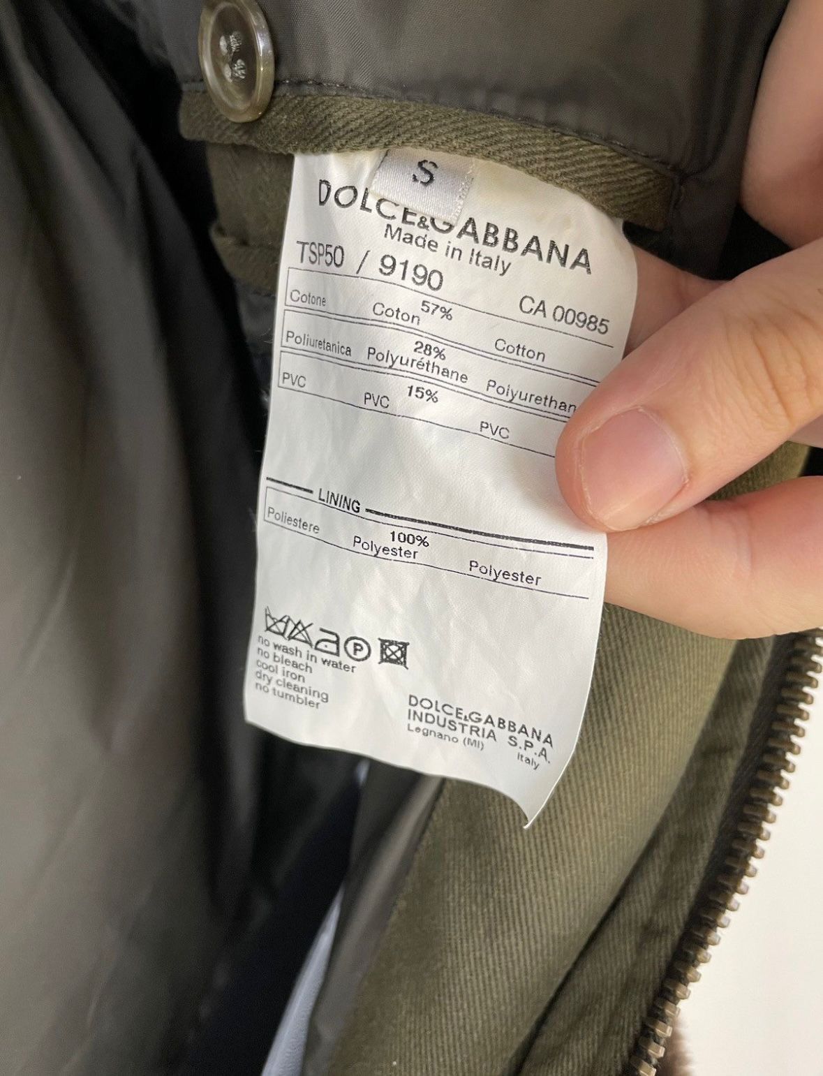 Dolce & Gabbana AW2003 Dolce & Gabbana bondage cargo bomber jacket archive Size US M / EU 48-50 / 2 - 12 Thumbnail