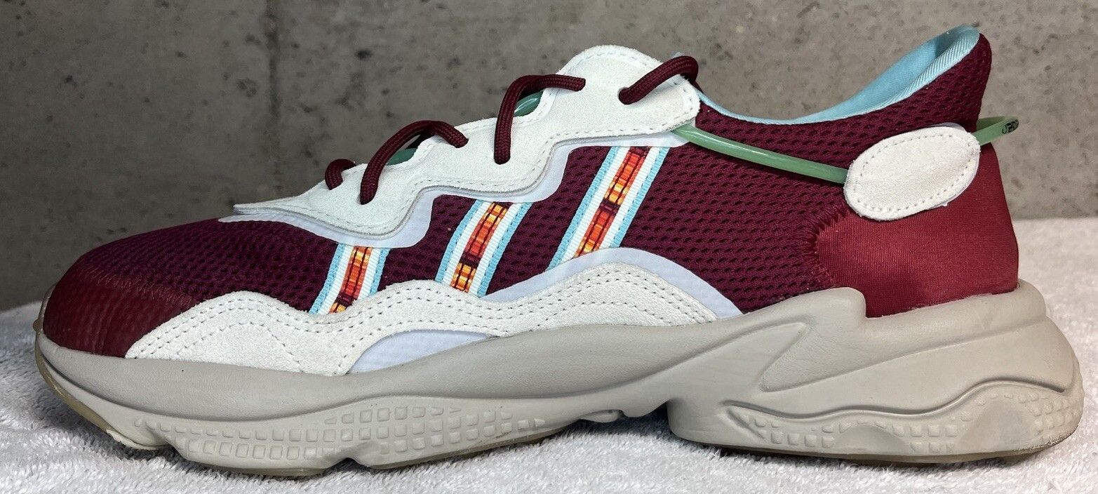 Adidas × size? Adidas size? x Ozweego ‘Lake Oswego’ Burgundy Men's Size 9.5 Size US 9.5 / EU 42-43 - 5 Thumbnail