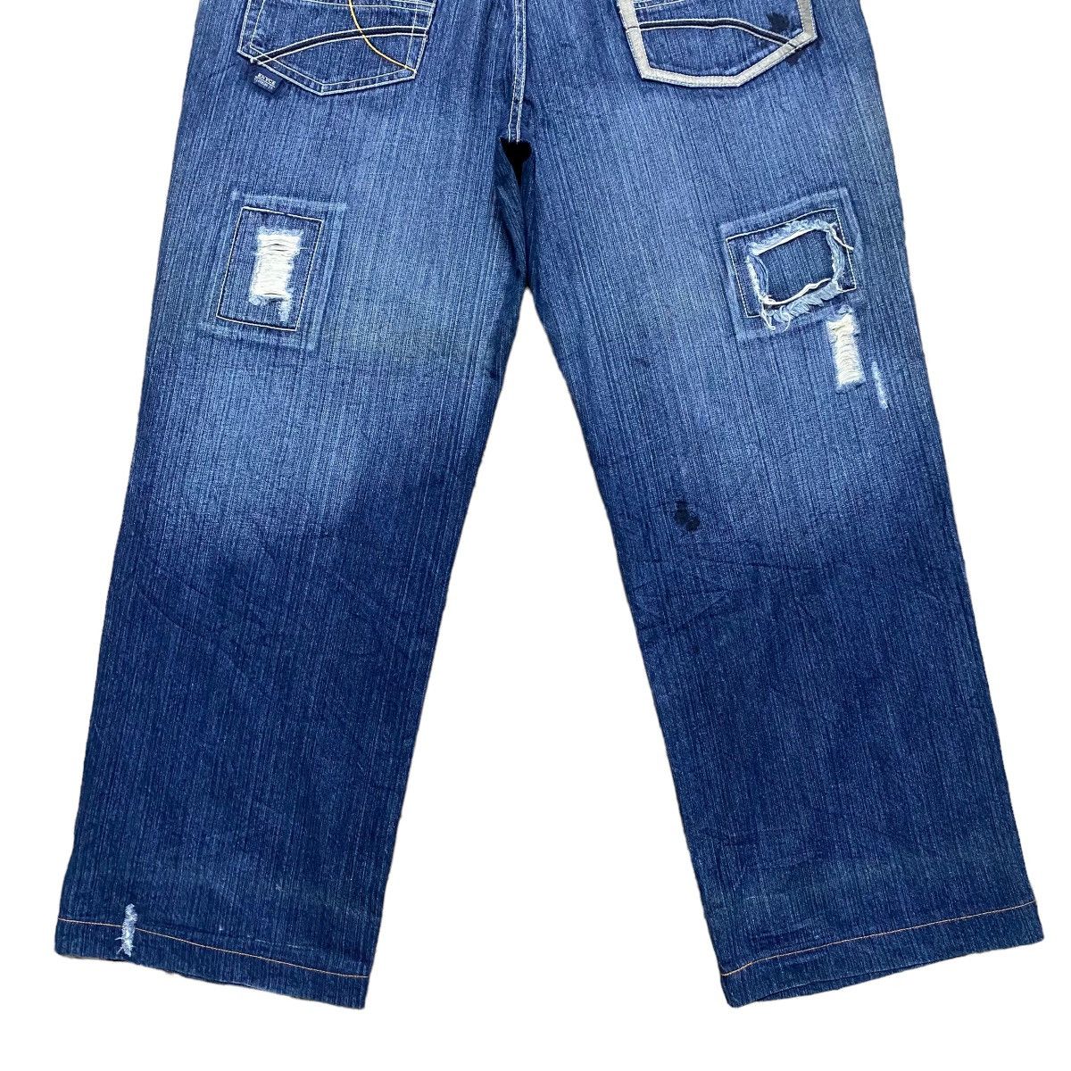 Enyce Vintage Enyce Denim Patchwork Baggy Pants Size US 36 / EU 52 - 15 Thumbnail