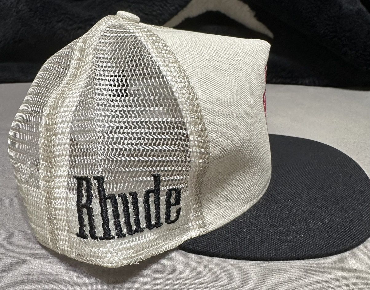 Rhude Rhude Triple R Trucker Hat SnapBack Size ONE SIZE - 5 Thumbnail