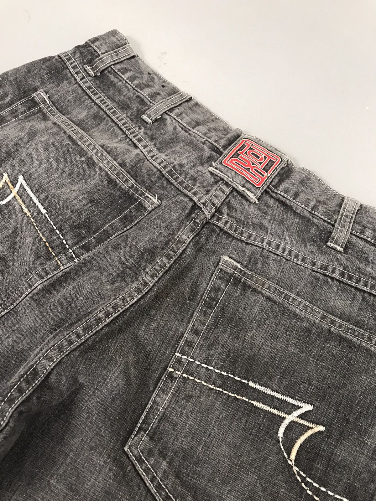Vintage Vintage lot29 crazy big print denim Size US 36 / EU 52 - 10 Thumbnail