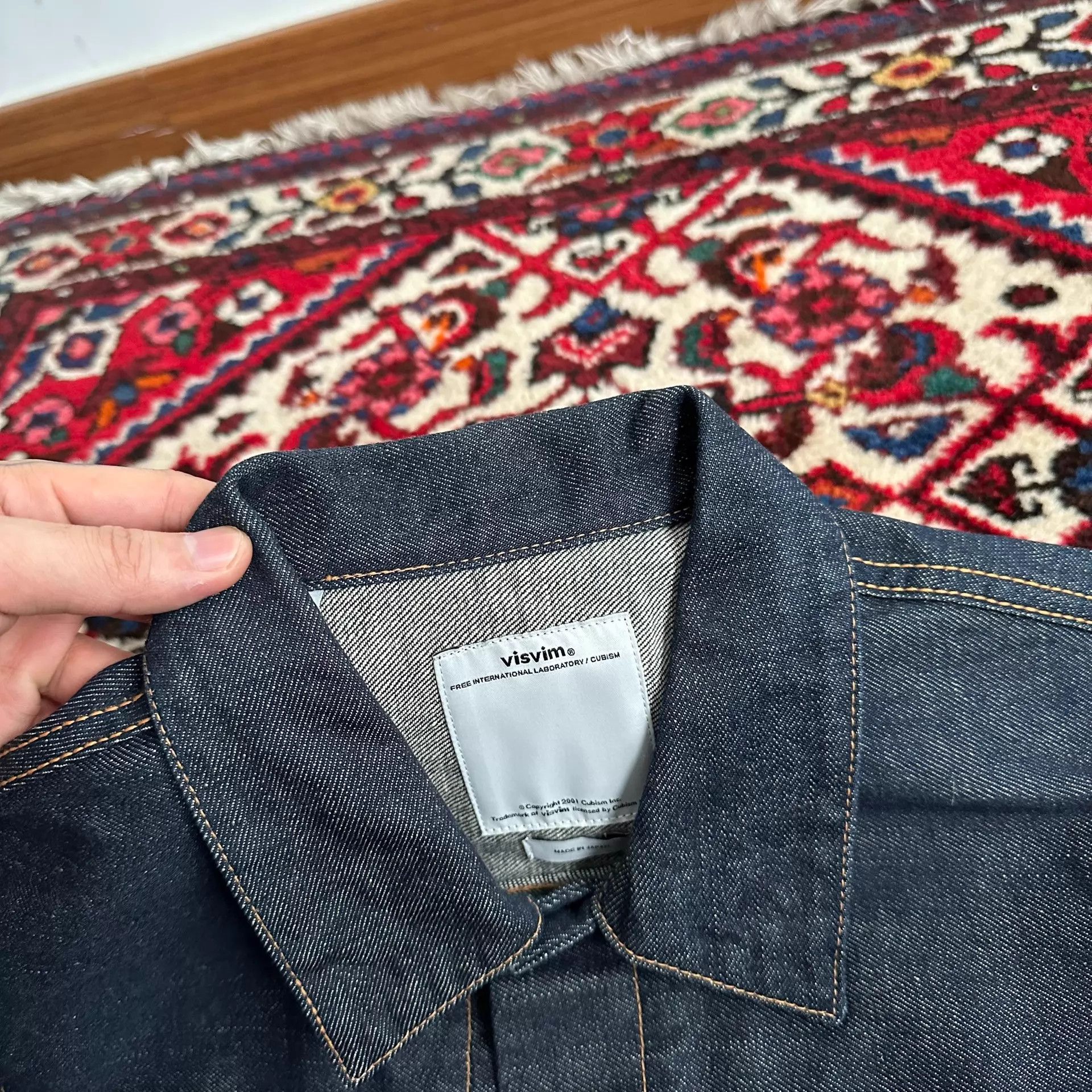 Visvim visvim 12AW 101 JKT Raw Denim Jacket 2 Size US M / EU 48-50 / 2 - 7 Thumbnail