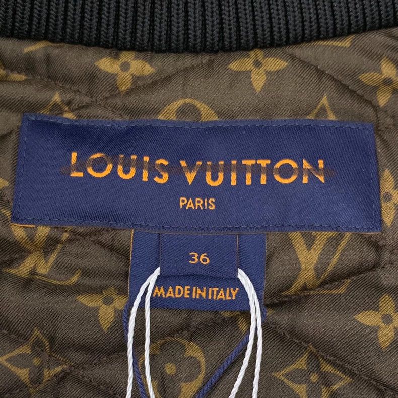 Louis Vuitton Louis Vuitton 22 black logo print zipper jacket Size XS / US 0-2 / IT 36-38 - 5 Thumbnail