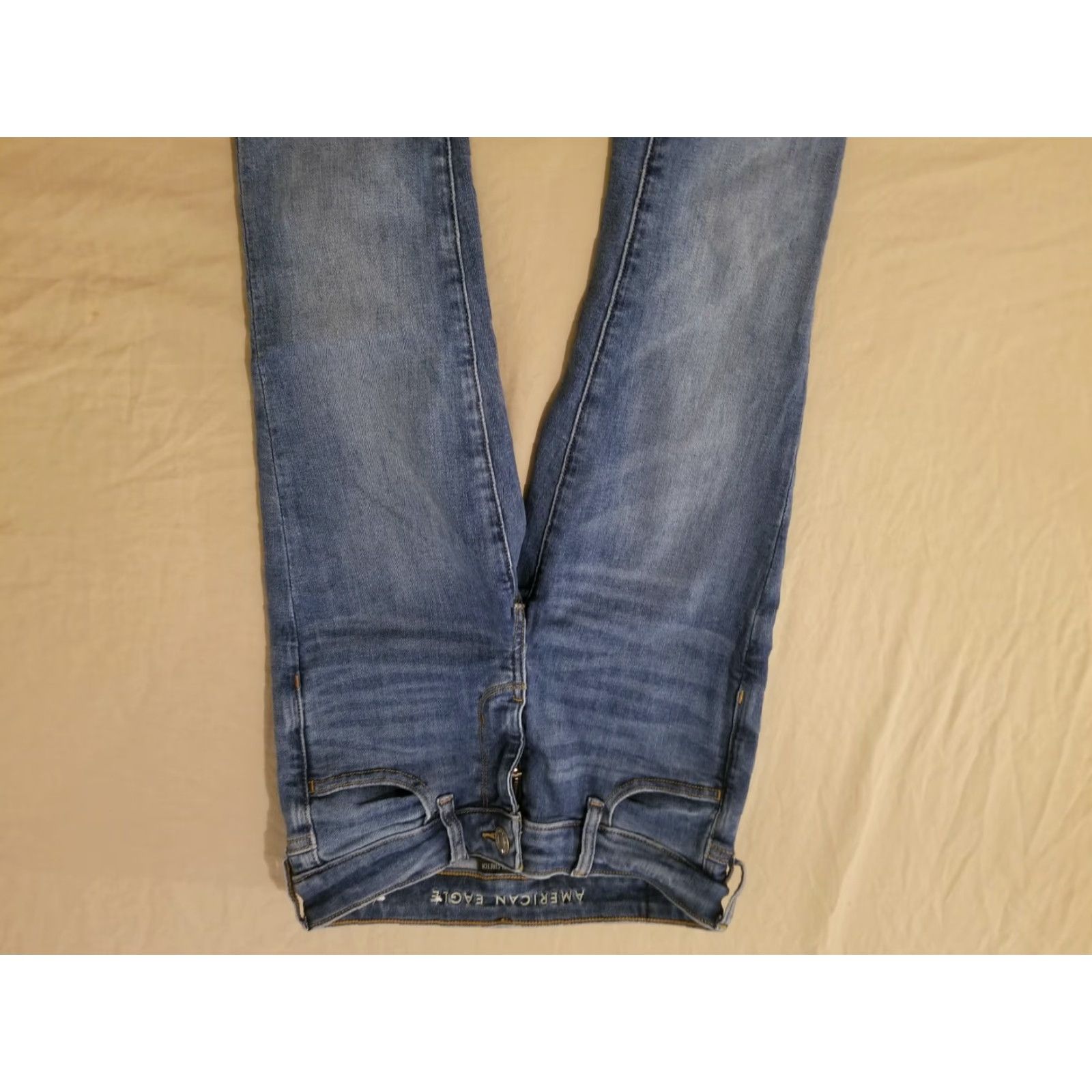 American Eagle Outfitters Womens American Eagle Outfitters Jeans Jegging Denim Cotton Skinny 0 Short Blue Womens (0) Jeans? Size 25" / US 0 / IT 36 - 3 Thumbnail