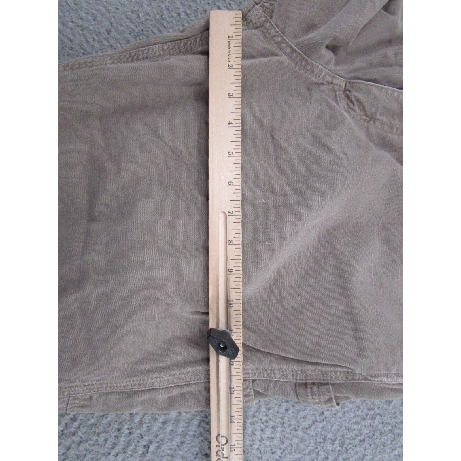 Carhartt Carhartt Pants Mens Size 38x32 Brown Duck Canvas L Carpenter Loose Fit B159 Size US 38 / EU 54 - 7 Thumbnail