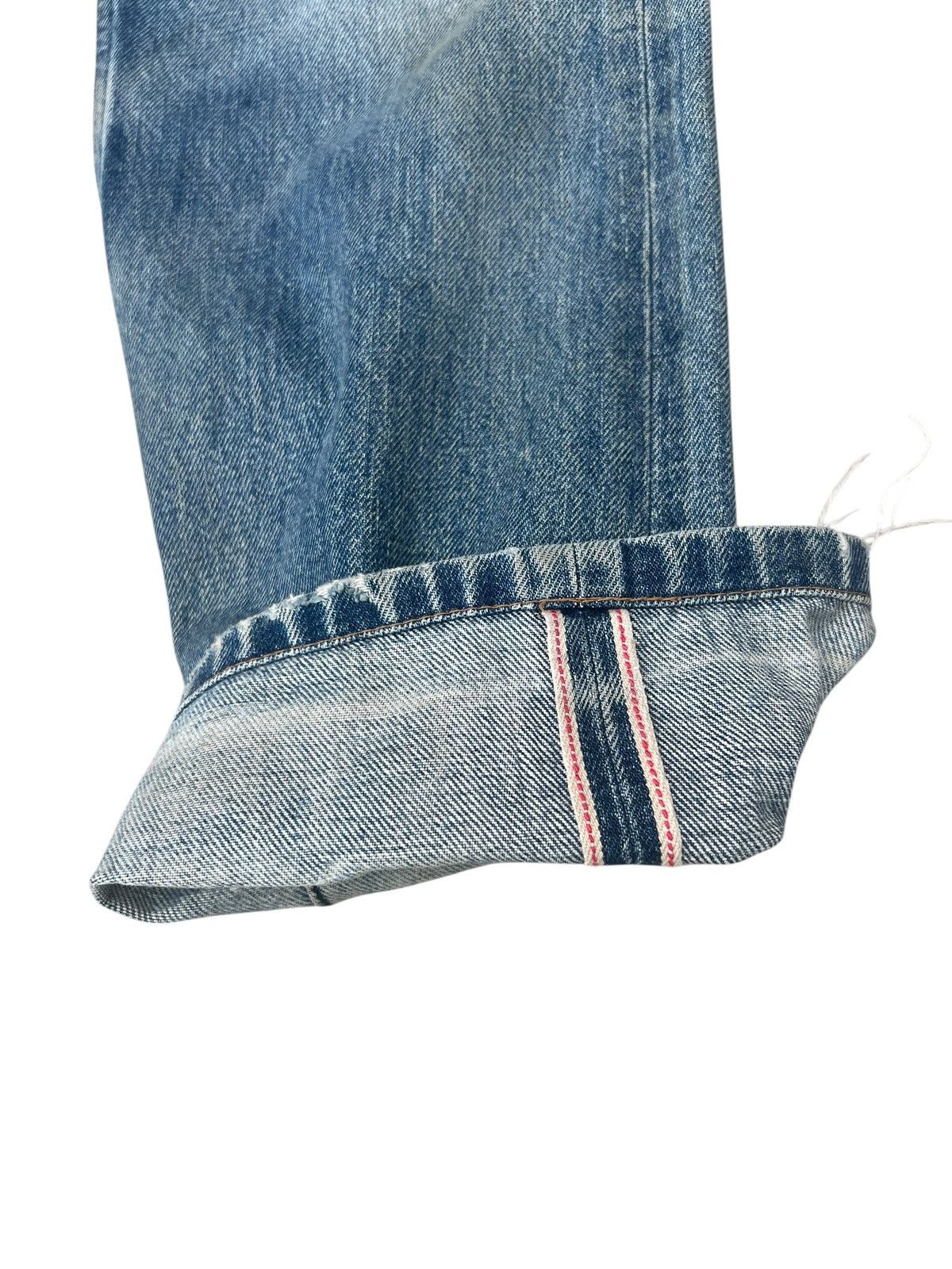 A.P.C. Vintage A.P.C. Japan Distress Dirty Mud Denim Selvedge Jeans Size US 29 - 10 Thumbnail