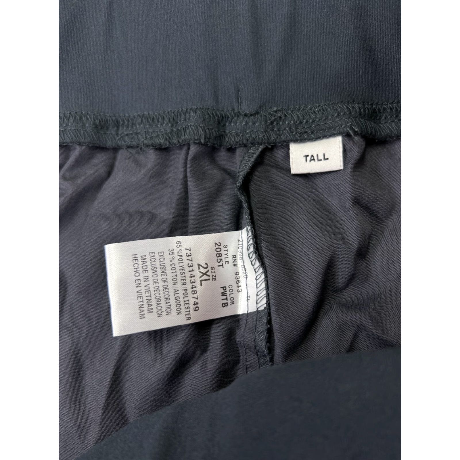 Cherokee Cherokee Scrub Pants Adult 2XL Gray Polyester Bottom Cargo Pocket Unisex Medical Shirt? Size US 39 - 3 Thumbnail
