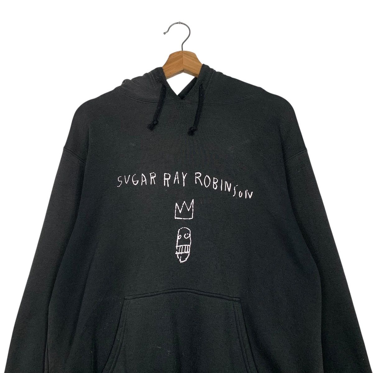 Jean-Michel Basquiat Jean Michael Basquiat Sugar Ray Robinson Hoodie Size US L / EU 52-54 / 3 - 11 Thumbnail