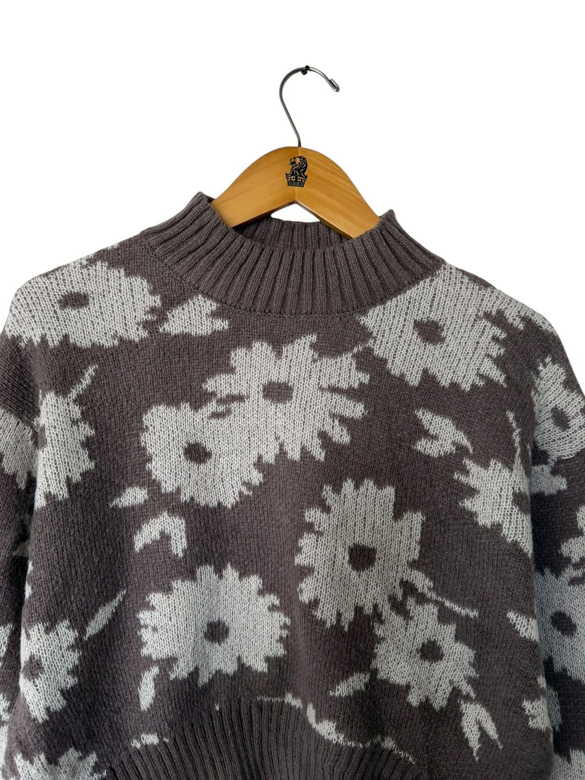 Other Vintage Sureve Floral Print Knitwear Sweater Jumper Size L / US 10 / IT 46 - 4 Thumbnail