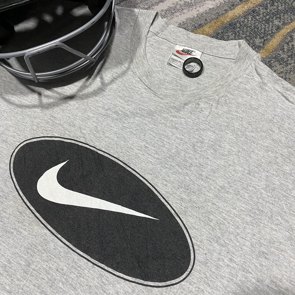 Nike × Vintage Vintage 90s Nike Size US L / EU 52-54 / 3 - 3 Thumbnail