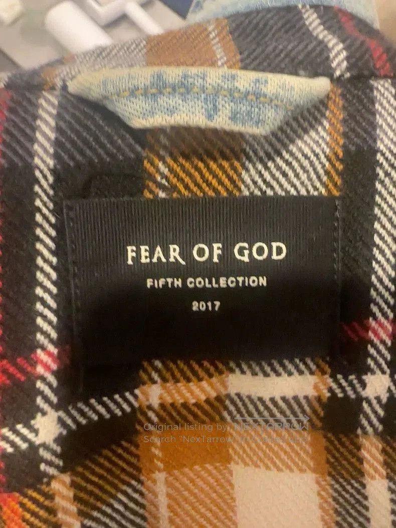 Fear of God Fear of God 5th Collar Denim Flannel. Size US L / EU 52-54 / 3 - 3 Thumbnail