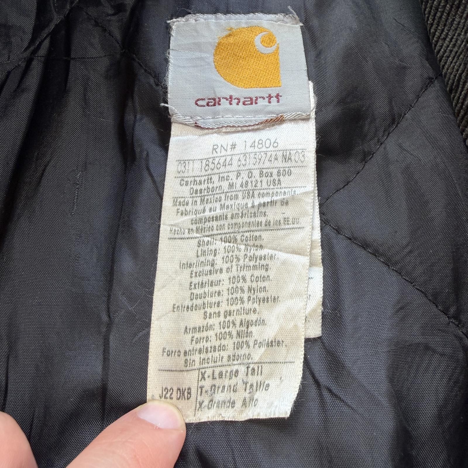 Carhartt Vintage Carhartt Brown Duck Work Jacket Quilted Lined XL T Size US XL / EU 56 / 4 - 4 Thumbnail