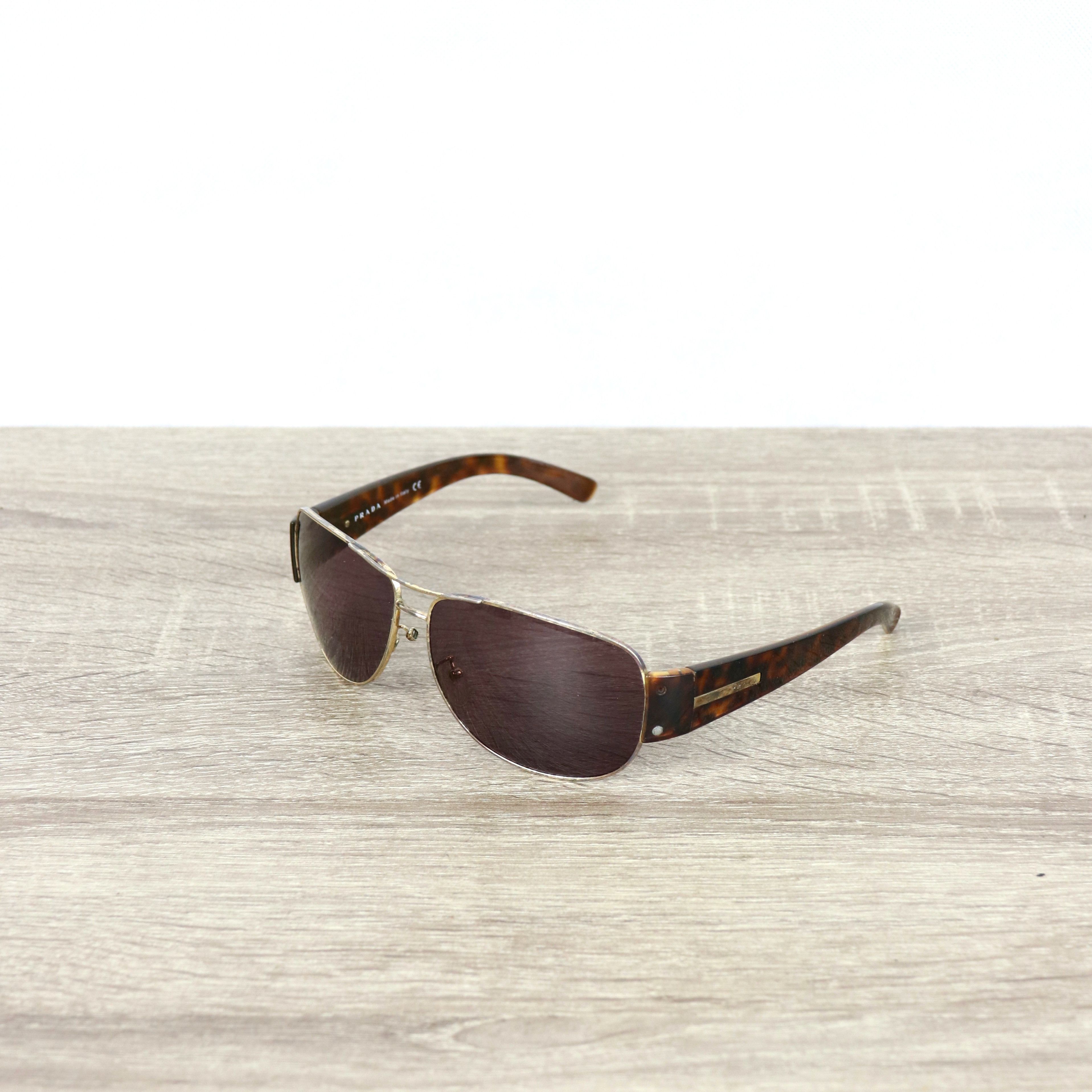 Prada Prada aviator brown sunglasses Size ONE SIZE - 2 Thumbnail