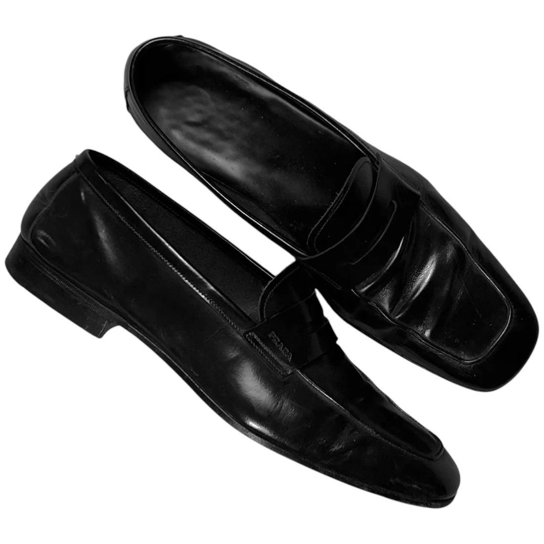 Prada Prada Squared Slip On Penny Loafers Size US 8 / EU 41 - 1 Thumbnail