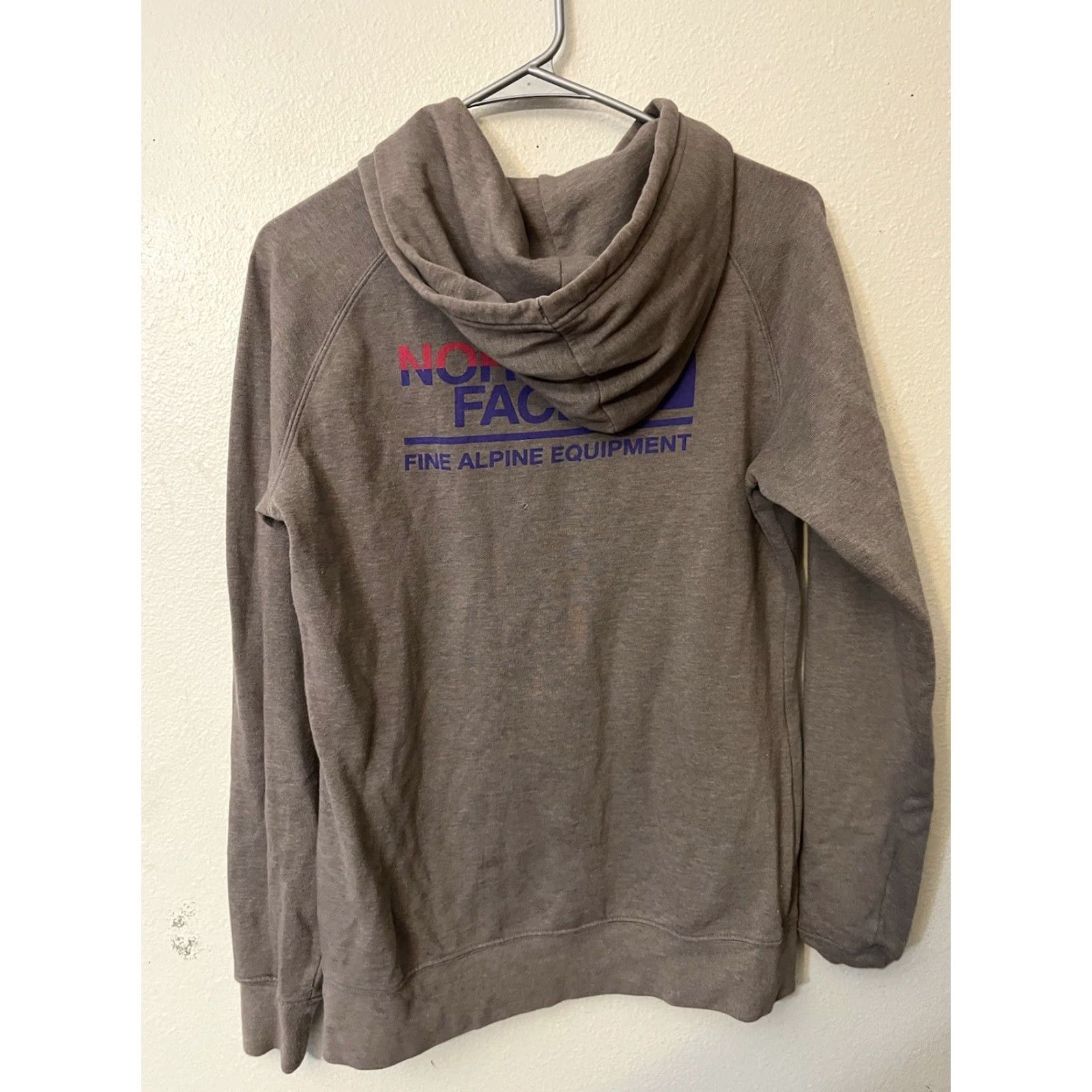 The North Face The North Face Gray Women's Hoodie Logo Big Size Small Size S / US 4 / IT 40 - 2 Thumbnail