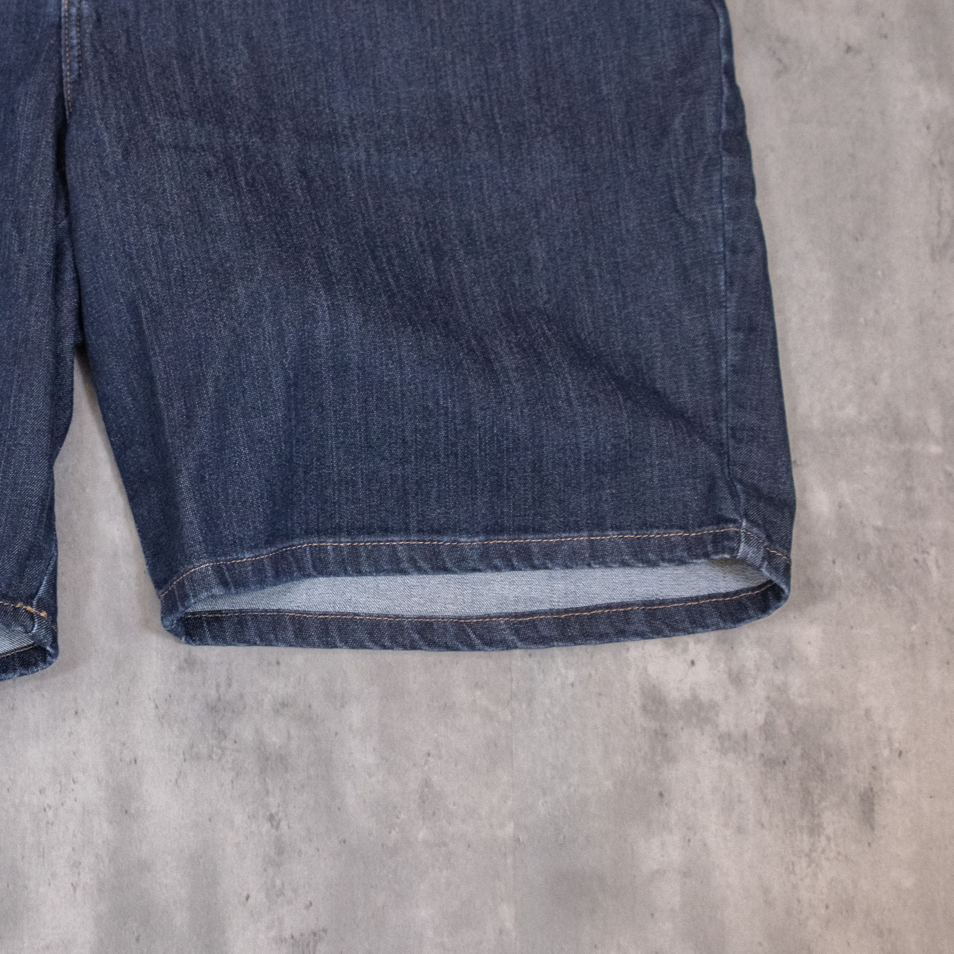 Lee Lee Relax Indigo Baggy Jean Denim Jorts Shorts Size US 38 / EU 54 - 4 Thumbnail