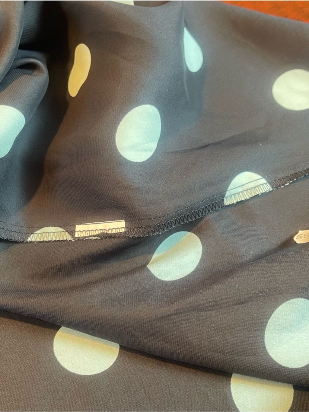 Zara Zara Satin Polka Dot Oversized Button Down Blouse XL Silky Size XL / US 12-14 / IT 48-50 - 7 Thumbnail
