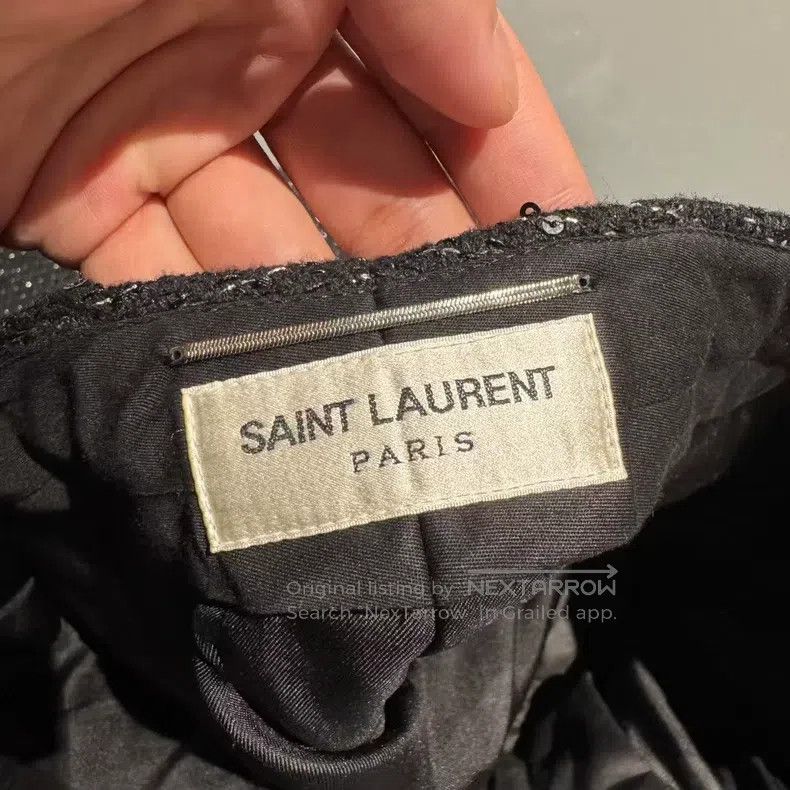 Saint Laurent Paris Saint Laurent Paris Sequined Dress Pants Size US 30 / EU 46 - 5 Thumbnail