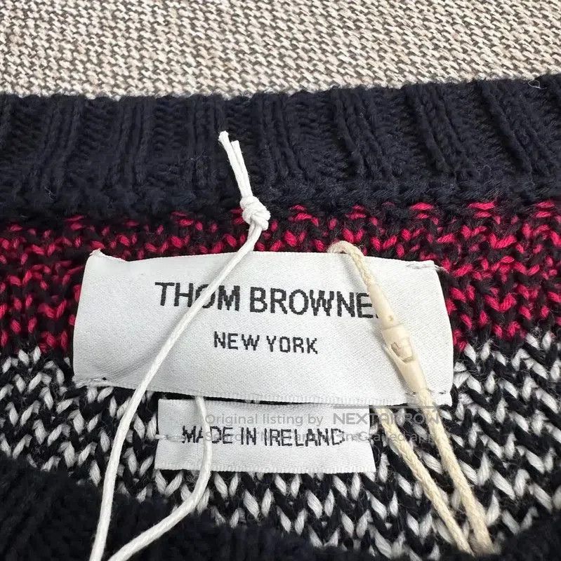 Thom Browne Thom Browne Black Wool Women's Sweater . Size L / US 10 / IT 46 - 3 Thumbnail