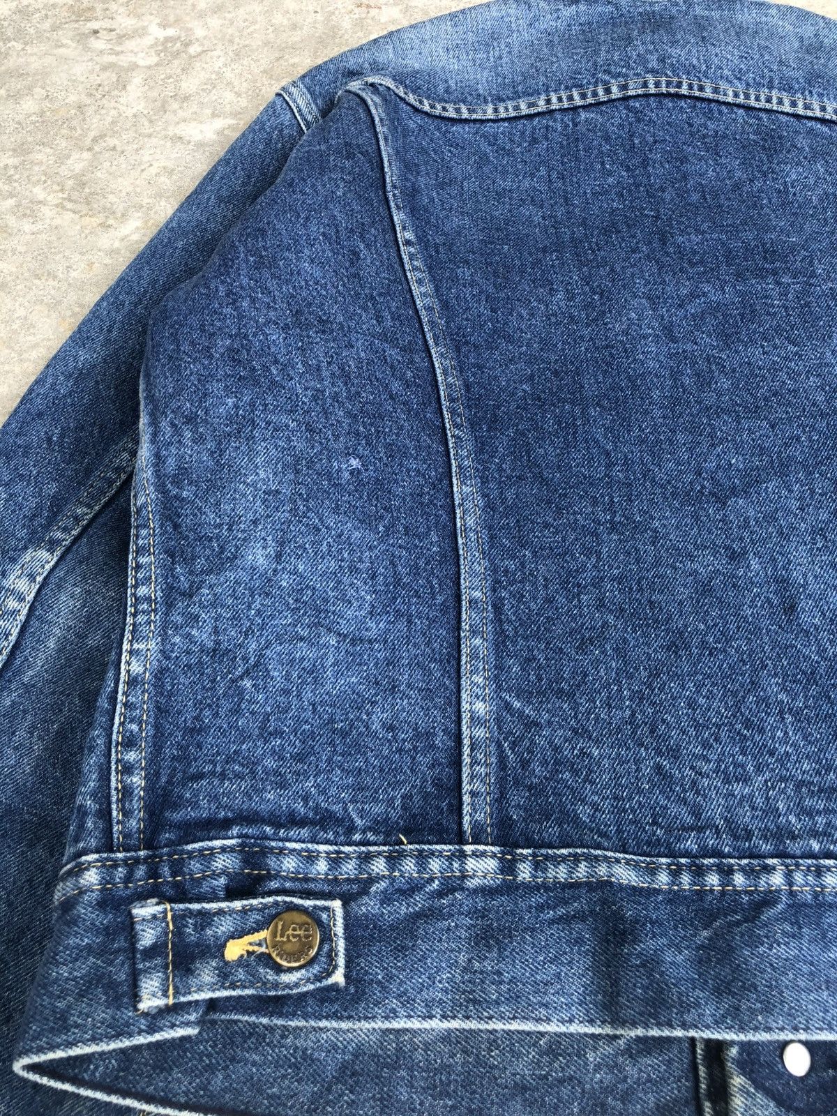 Lee Vintage 70’s Lee Storm Rider Blanked Lined Denim Jacket Size US L / EU 52-54 / 3 - 17 Thumbnail