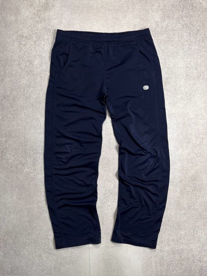 Nike × Vintage Vintage Nike Swoosh Baggy Flared Track Pants Y2K XL Size US 36 / EU 52 - 1 Thumbnail