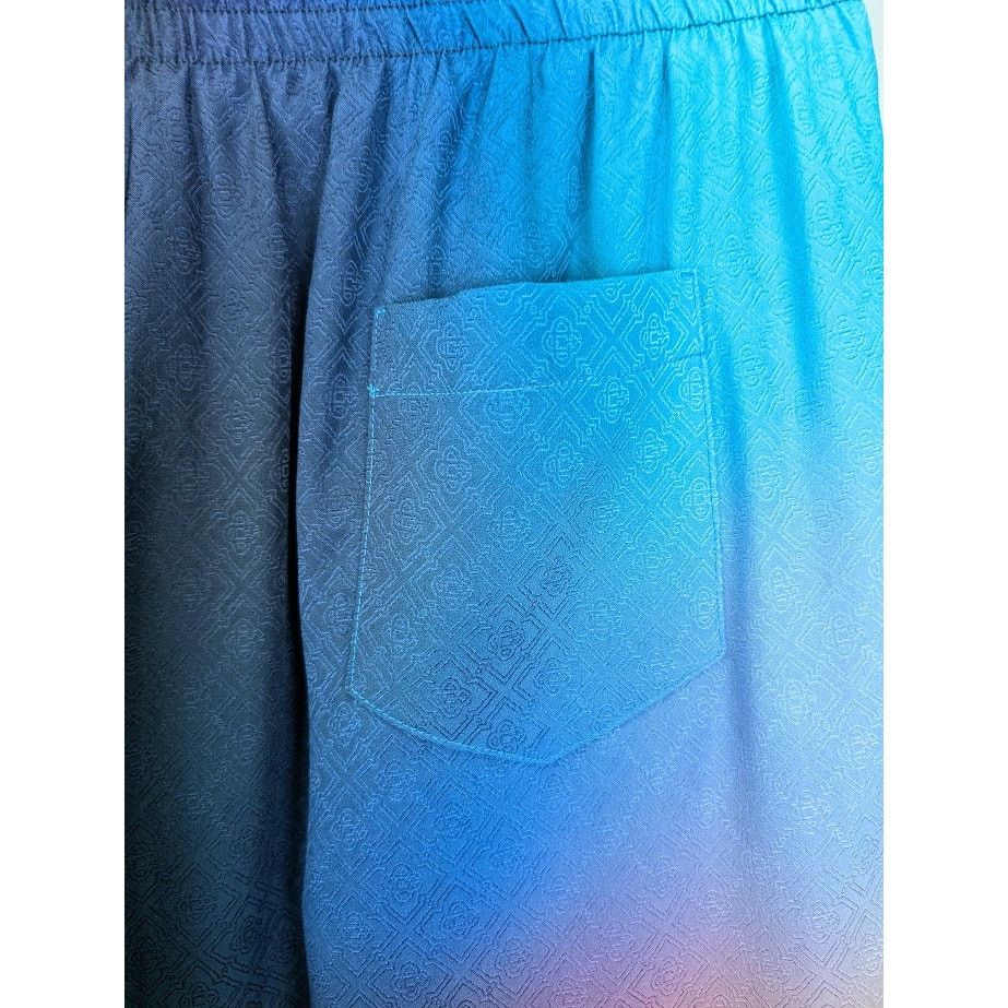 Casablanca o1rshd1 DUP / Drawstring Silk Shorts in Gradient Size US 36 / EU 52 - 14 Thumbnail