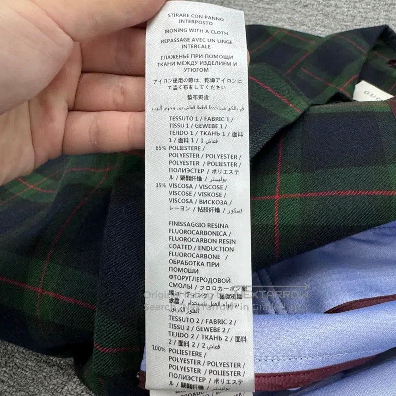 Gucci Gucci Floral rabbit embroidered plaid coat Size M / US 6-8 / IT 42-44 - 4 Thumbnail