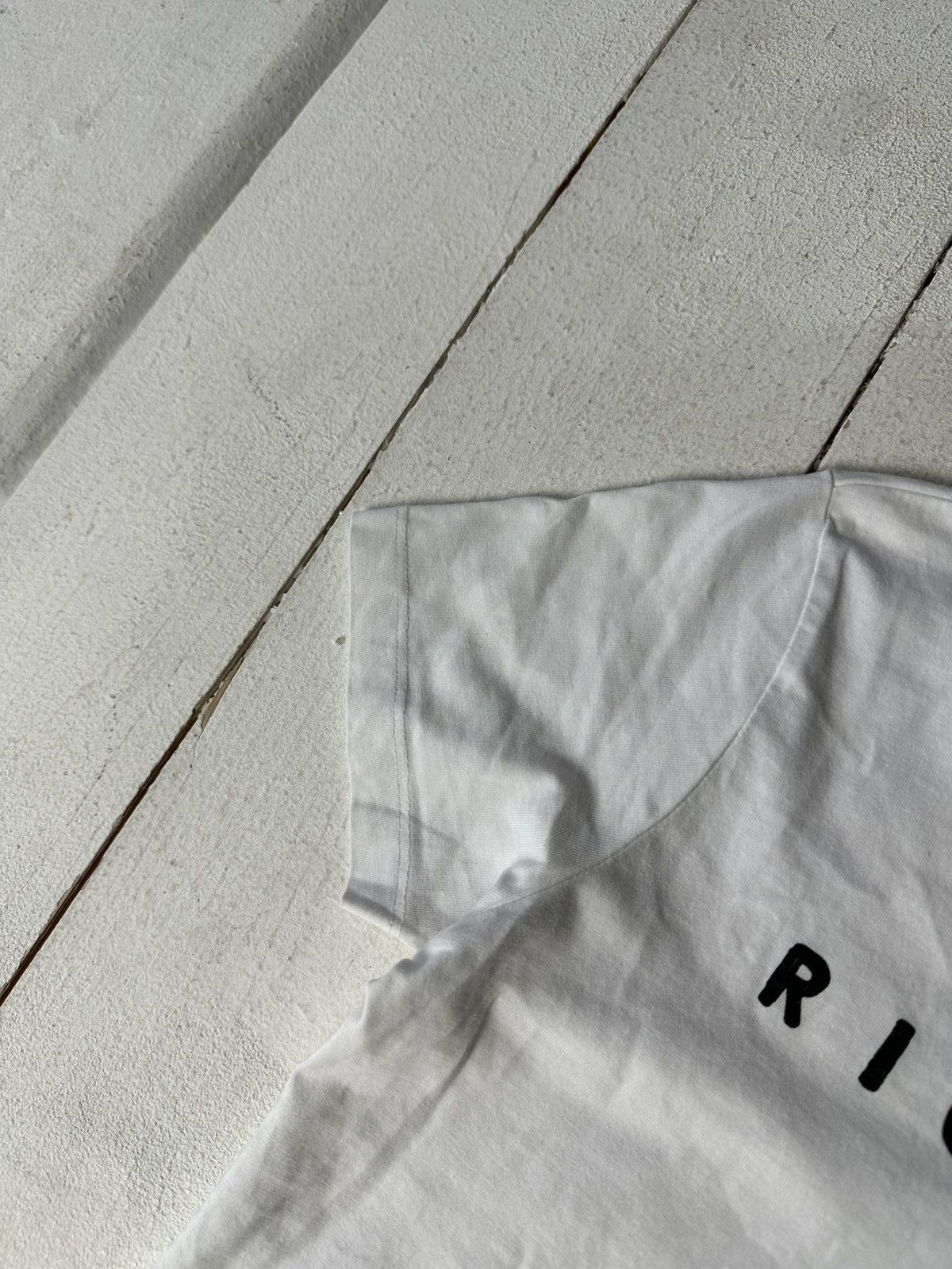 Vintage JOHN RICHMOND PUNK 🚨 LUXURY WOMEN WHITE TEE BIG LOGO Size S / US 4 / IT 40 - 6 Thumbnail