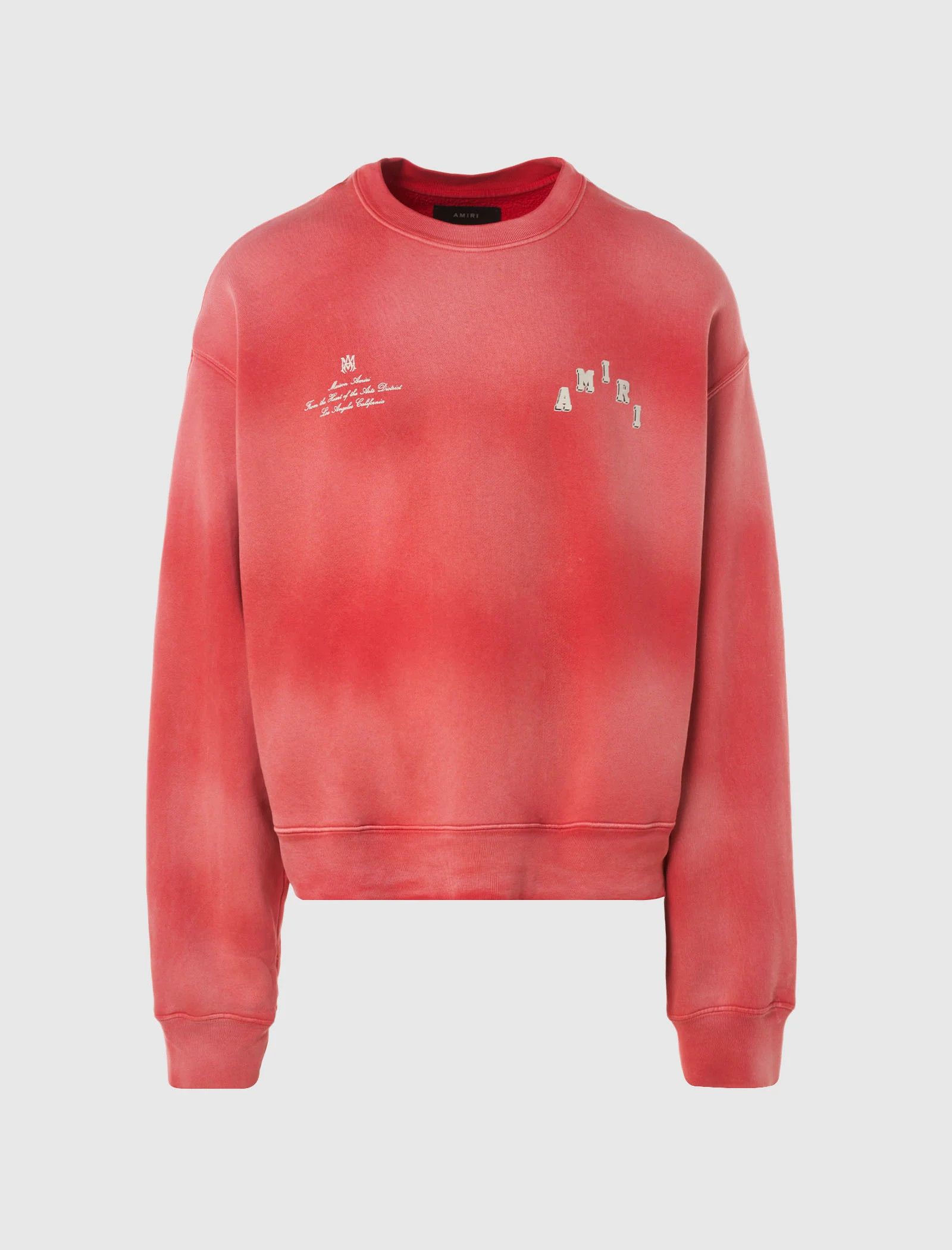 Amiri o1mle1024 Vintage Collegiate Crewneck Sweater in red Size US L / EU 52-54 / 3 - 1 Thumbnail