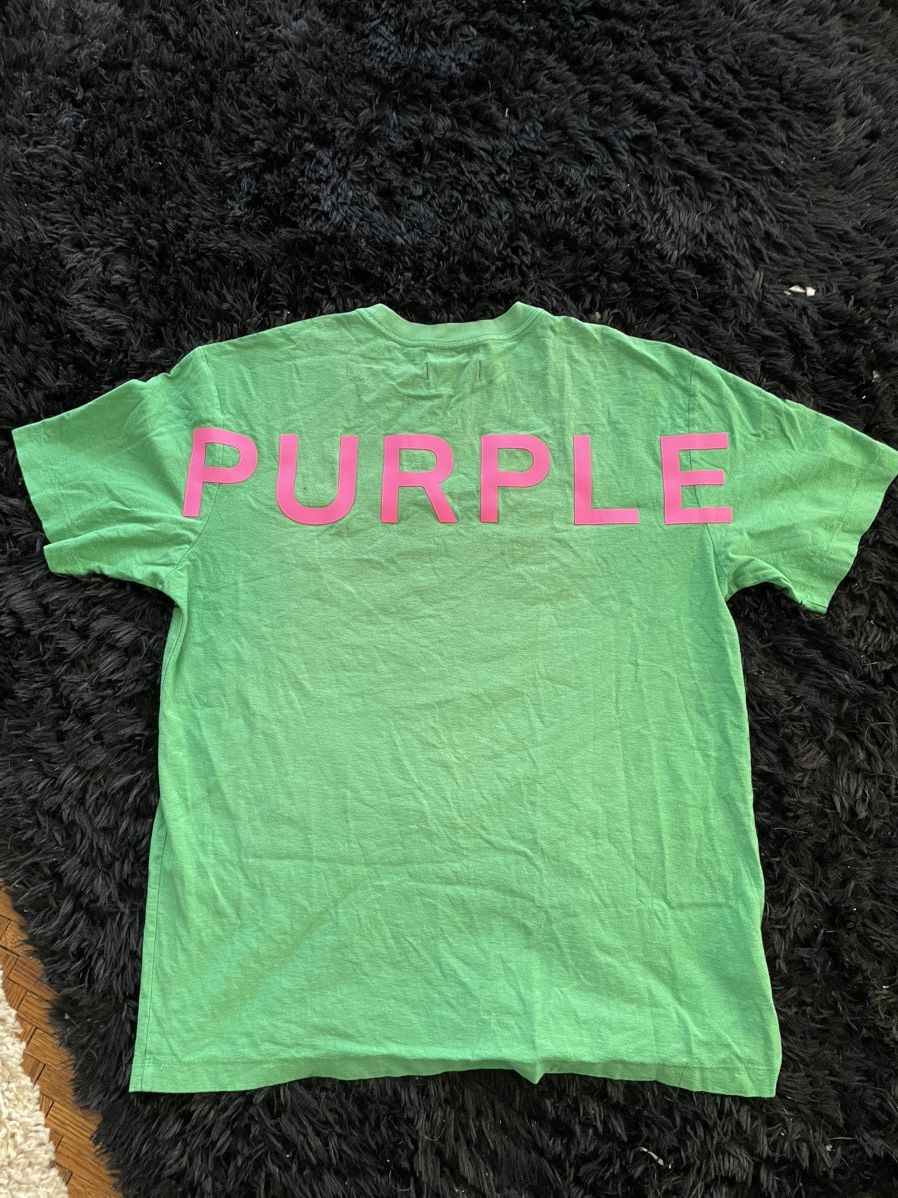 Purple Brand Purple Brand Green Tee Size US XL / EU 56 / 4 - 7 Thumbnail