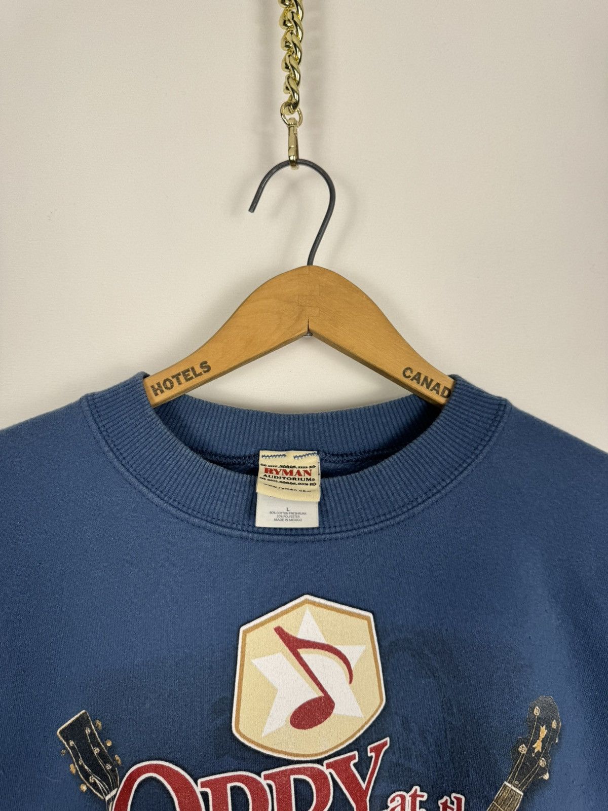 Vintage Vintage 1990s Nashville Opry At The Ryman Sweatshirt Size US L / EU 52-54 / 3 - 5 Thumbnail