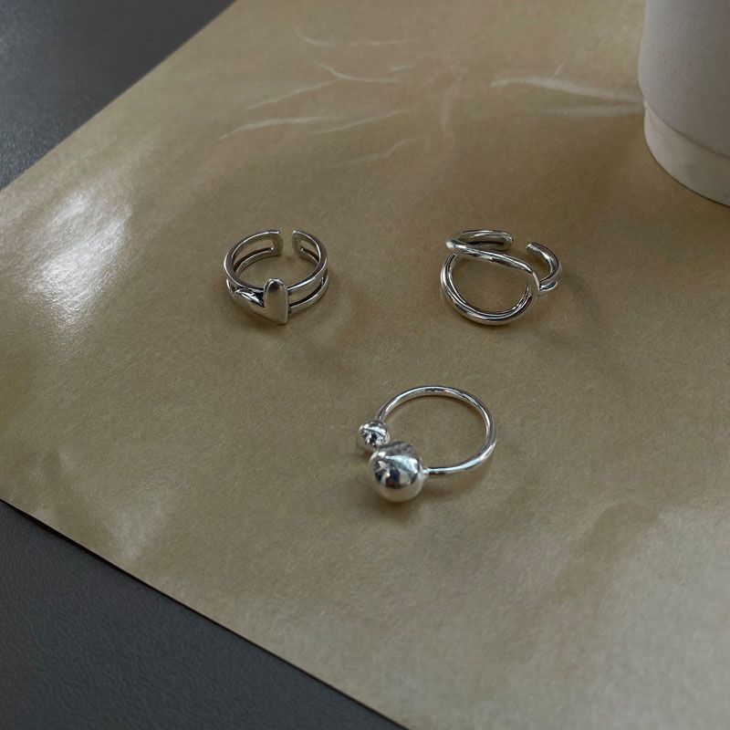 Jewelry Crazy Jewelry Rings Open Size Chrome Ring (Size 7-13) Size ONE SIZE - 2 Thumbnail
