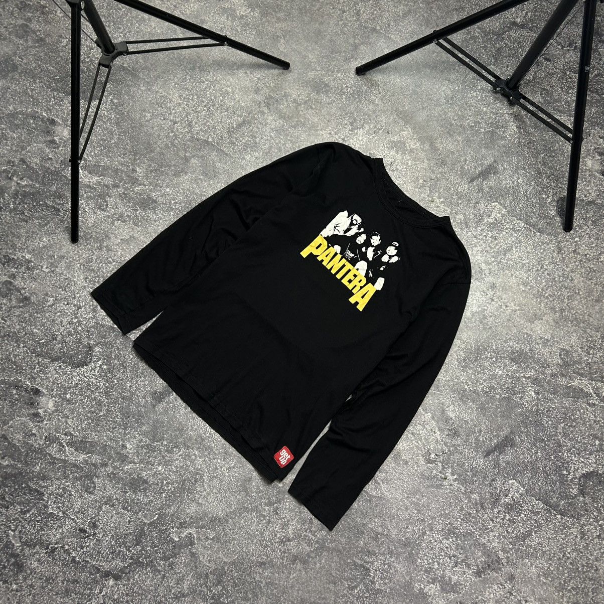 Band Tees Vintage Pantera Big Logo Rock Band 2000’s Longsleeve size M Size US M / EU 48-50 / 2 - 1 Thumbnail