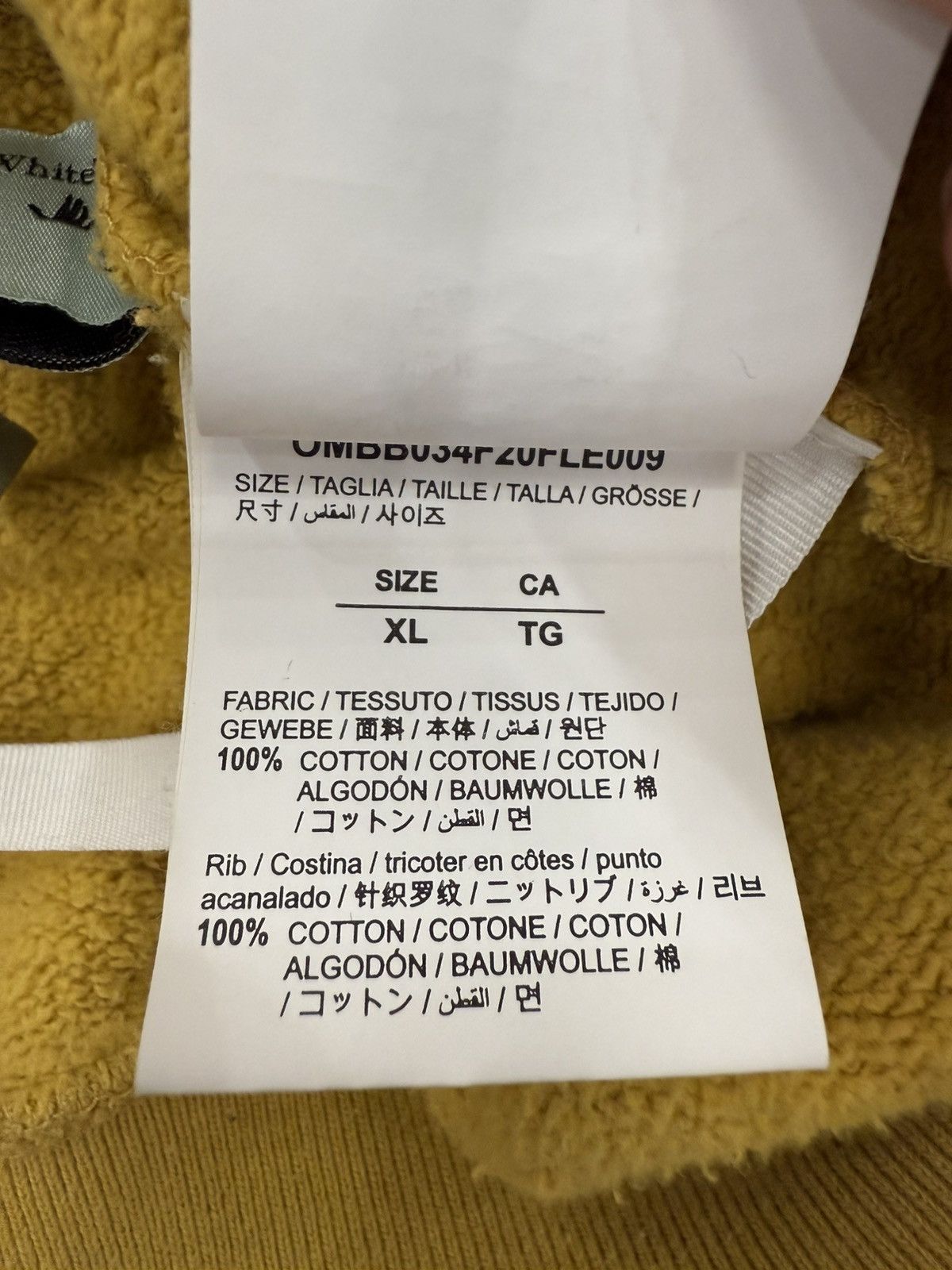 Off-White Off-White Diag Agreement Hoodie Size US XL / EU 56 / 4 - 11 Thumbnail
