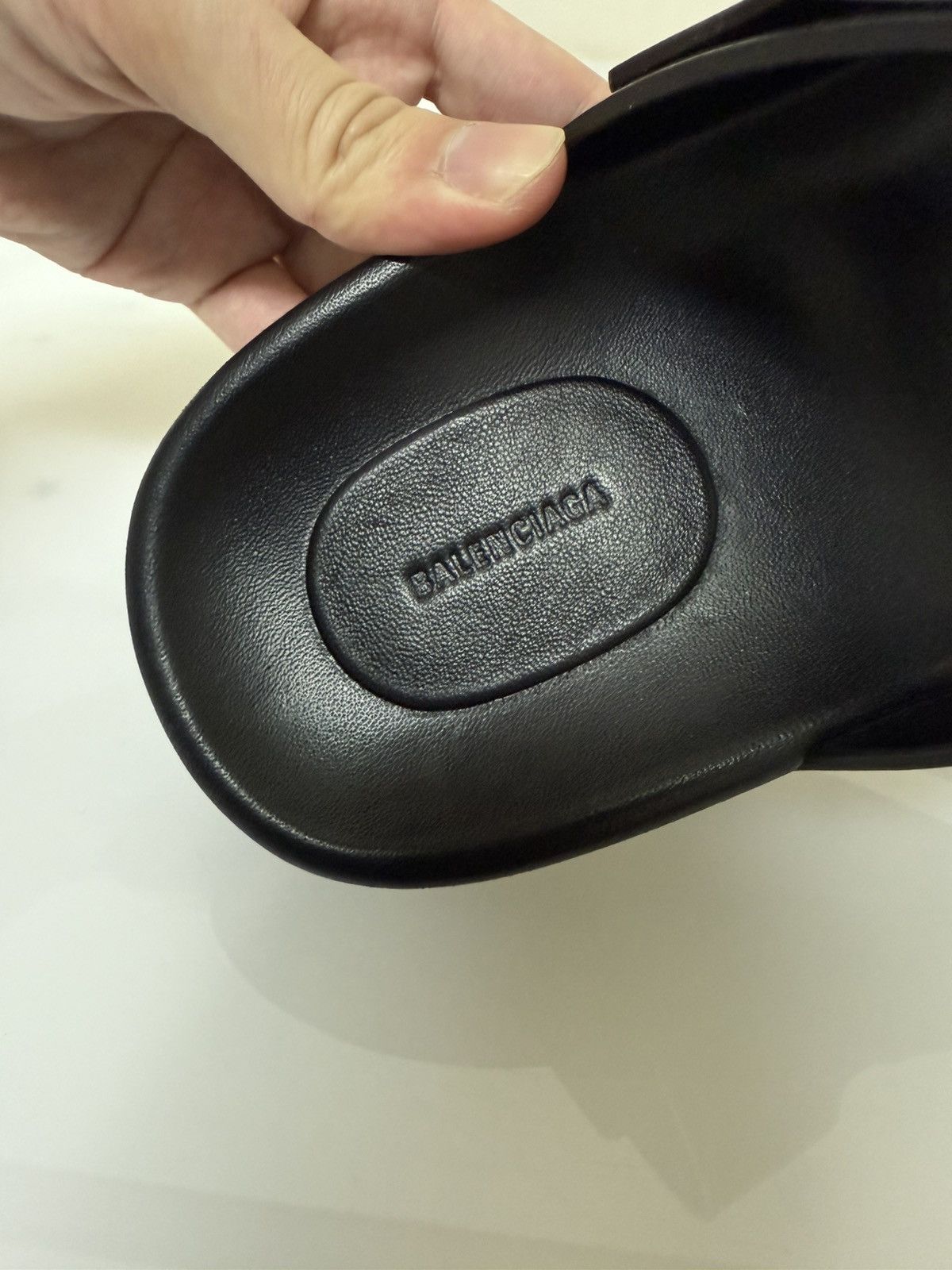 Balenciaga Balenciaga Mallorca Leather Sandals Size US 8 / IT 38 - 5 Thumbnail