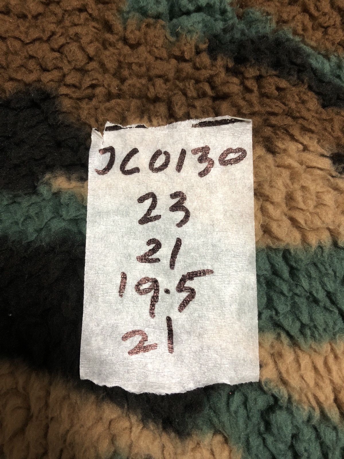 If Six Was Nine × Japanese Brand H&m Japanese Brand Camo Sherpa Fullzipper Jacket Size US M / EU 48-50 / 2 - 18 Thumbnail