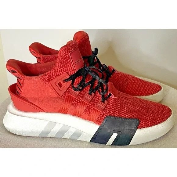 Other Adidas Men's Red EQT Shoes Size 10.5 – Support Running Shoes Size US 10.5 / EU 43-44 - 3 Thumbnail