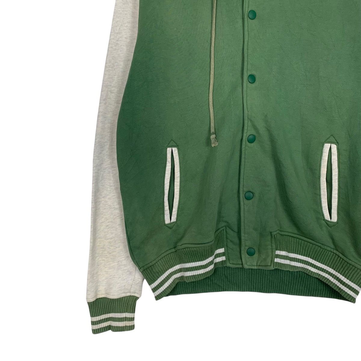 Beams Plus Vintage Beams Hooded Varsity Jacket Size US L / EU 52-54 / 3 - 3 Thumbnail