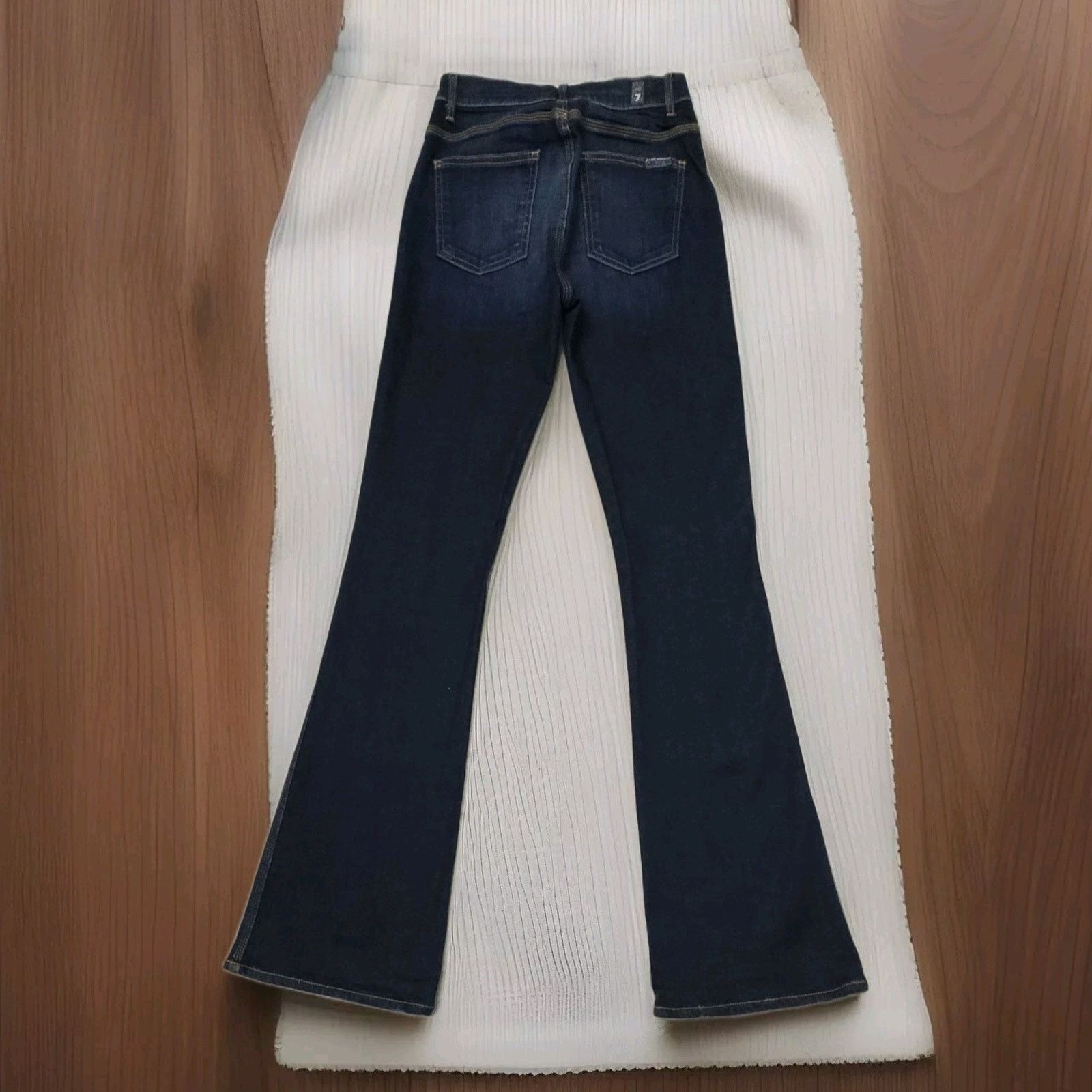 7 For All Mankind 7 For All Mankind Vintage Y2K Trouser In Vintage Runaway Size 24" / US 00 / IT 34 - 7 Thumbnail