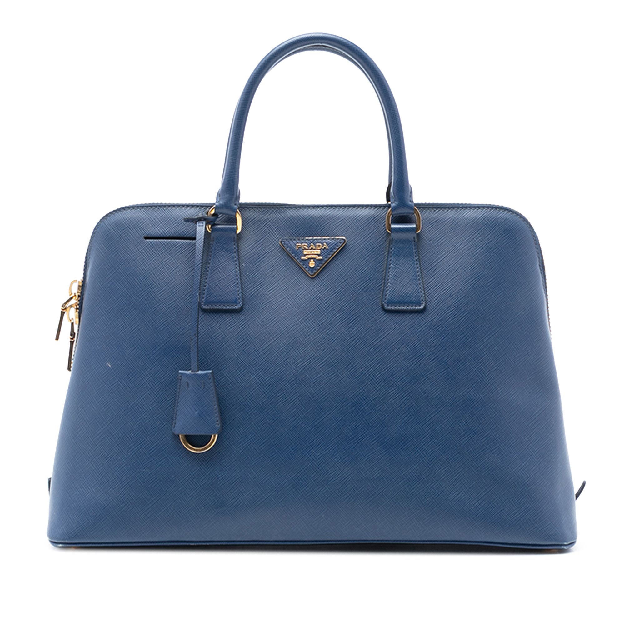 Prada Prada Large Saffiano Lux Promenade Satchel Size ONE SIZE - 1 Thumbnail