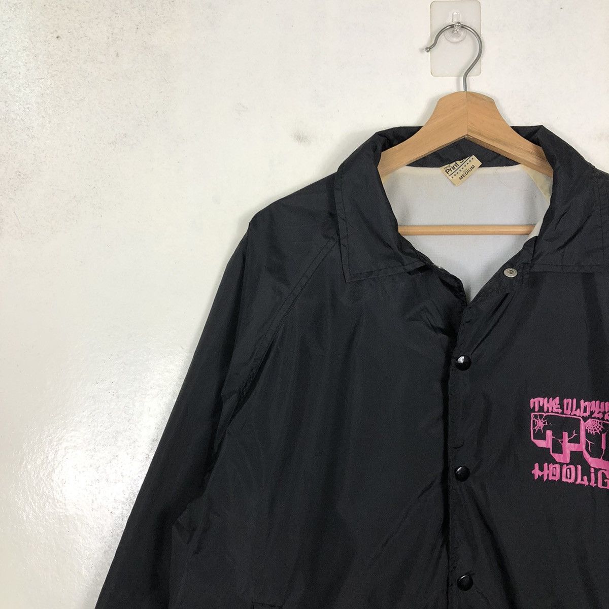 Japanese Brand 🔥90’s Vintage Hooligans Coach Jacket Spell Out Big Logo Size US M / EU 48-50 / 2 - 7 Thumbnail