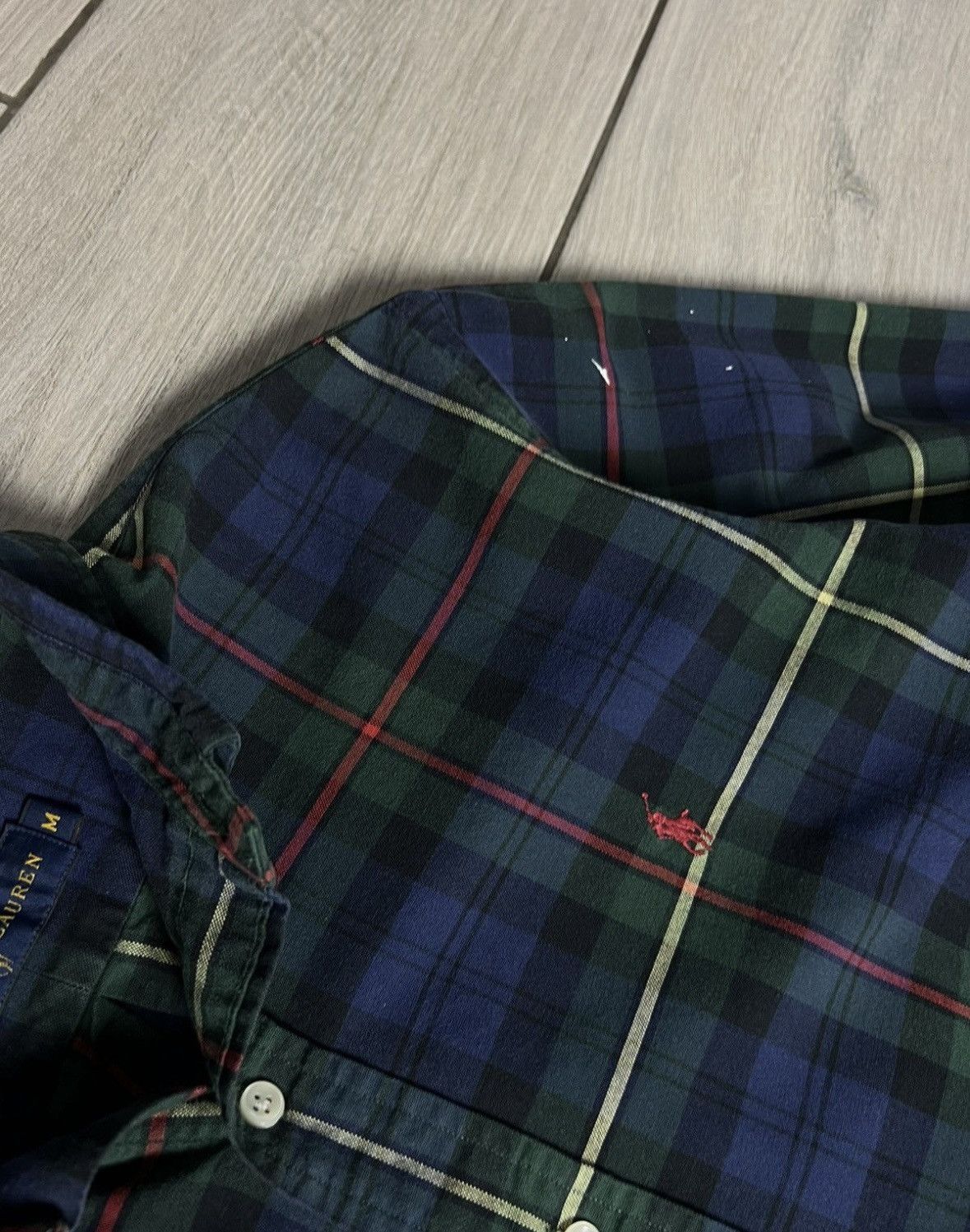 Polo Ralph Lauren RARE RALPH LAUREN LABEL SHIRT BUTTON UP MULTICOLOR Size US M / EU 48-50 / 2 - 12 Thumbnail