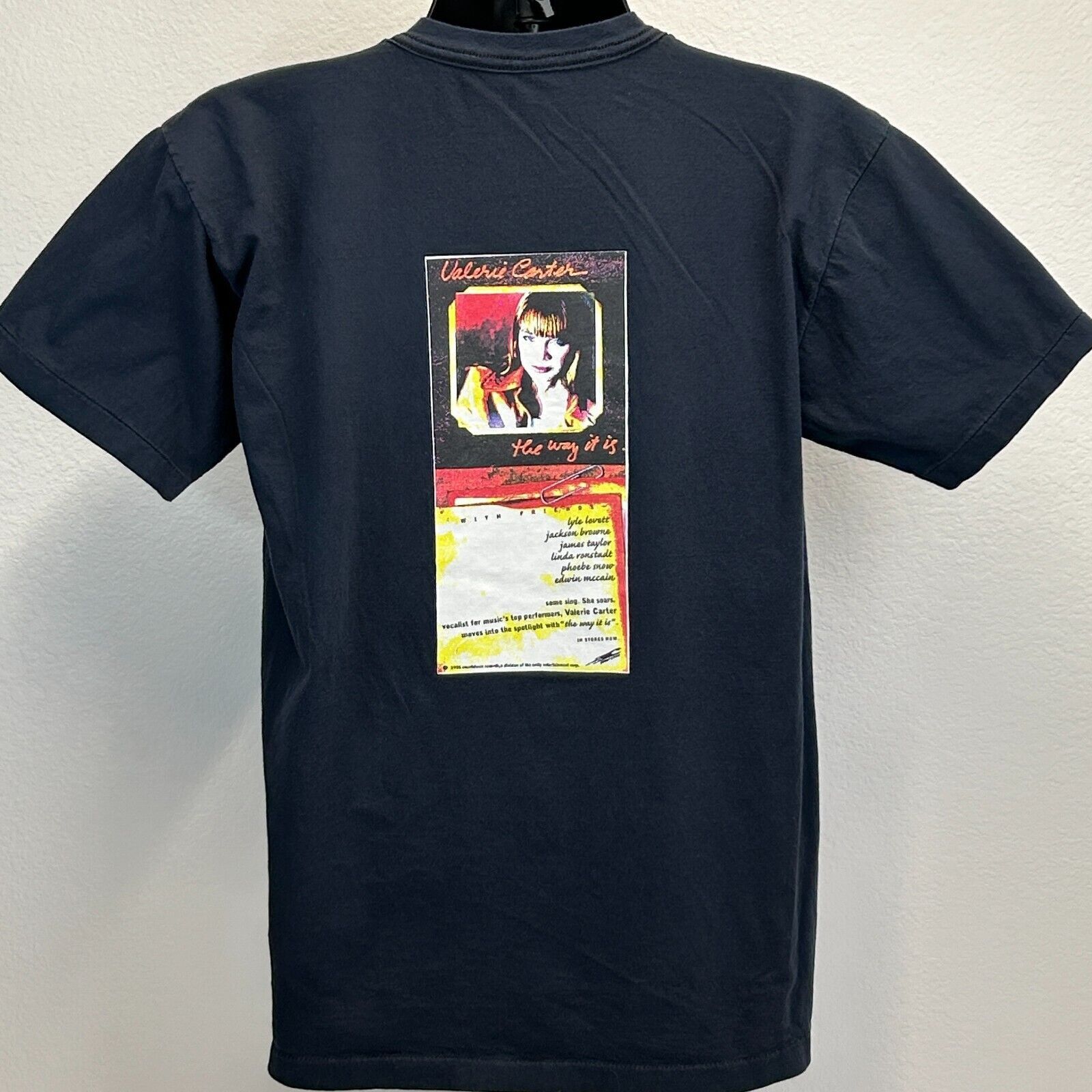 Vintage Vintage 90s Valerie Carter The Way It Is T Shirt Folk Medium Size US M / EU 48-50 / 2 - 3 Thumbnail