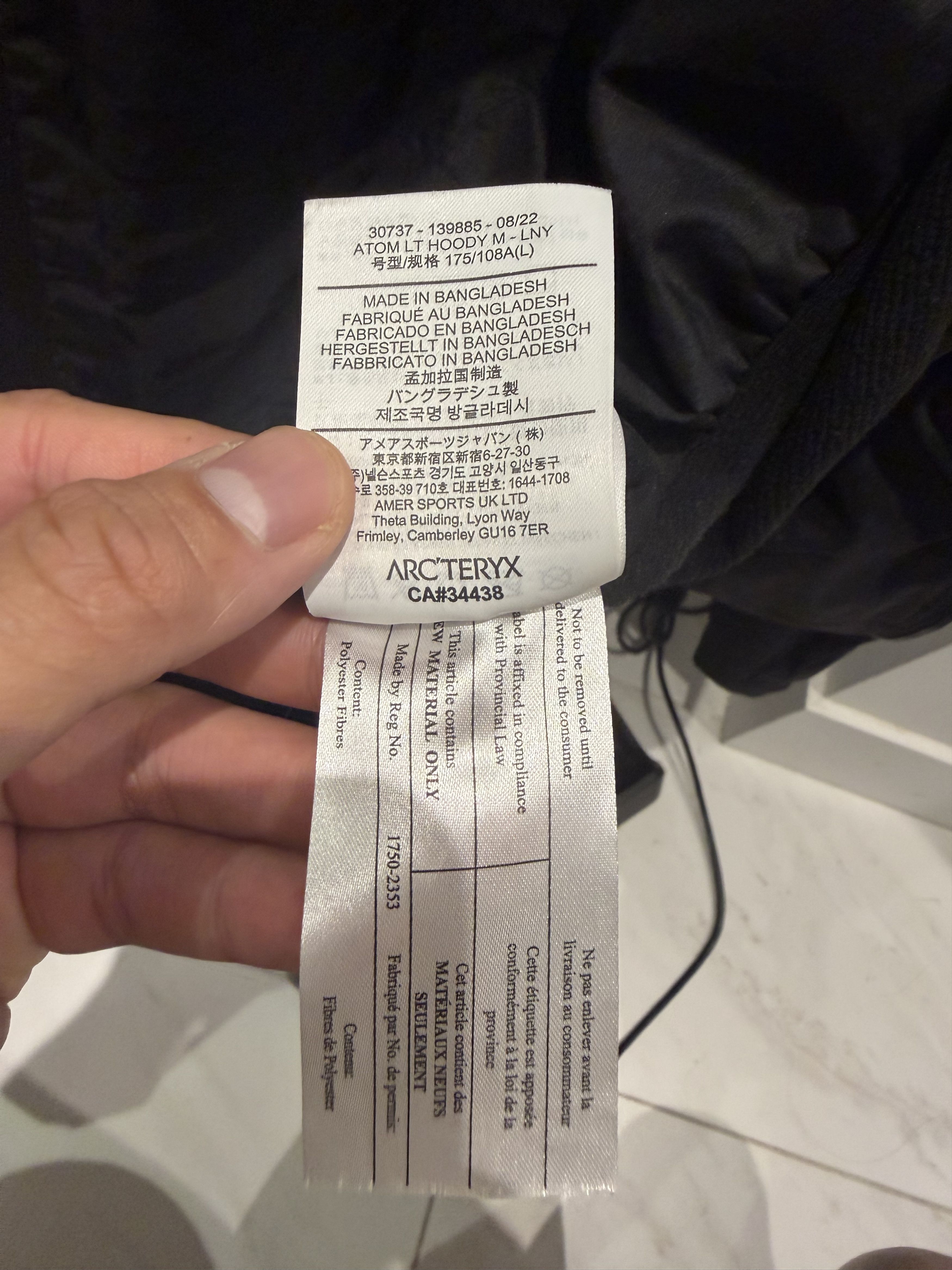 Arc'teryx Arc'teryx Atom LT - Year of the Rabbit Limited Edition Size US L / EU 52-54 / 3 - 7 Thumbnail