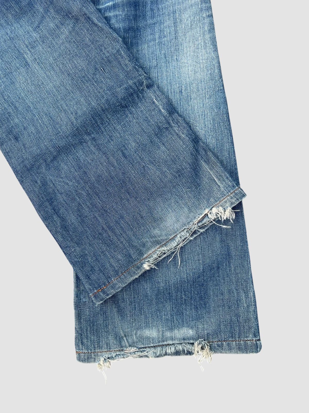 Taverniti Distressed Taverniti So Jeans Flare Jeans Size US 30 / EU 46 - 13 Thumbnail