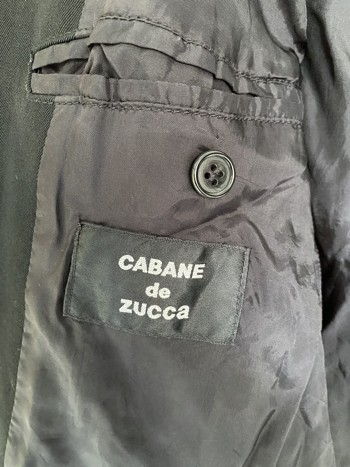 CABANE de ZUCCa Punk hidden collar Stud jacket wool Size US M / EU 48-50 / 2 - 15 Thumbnail