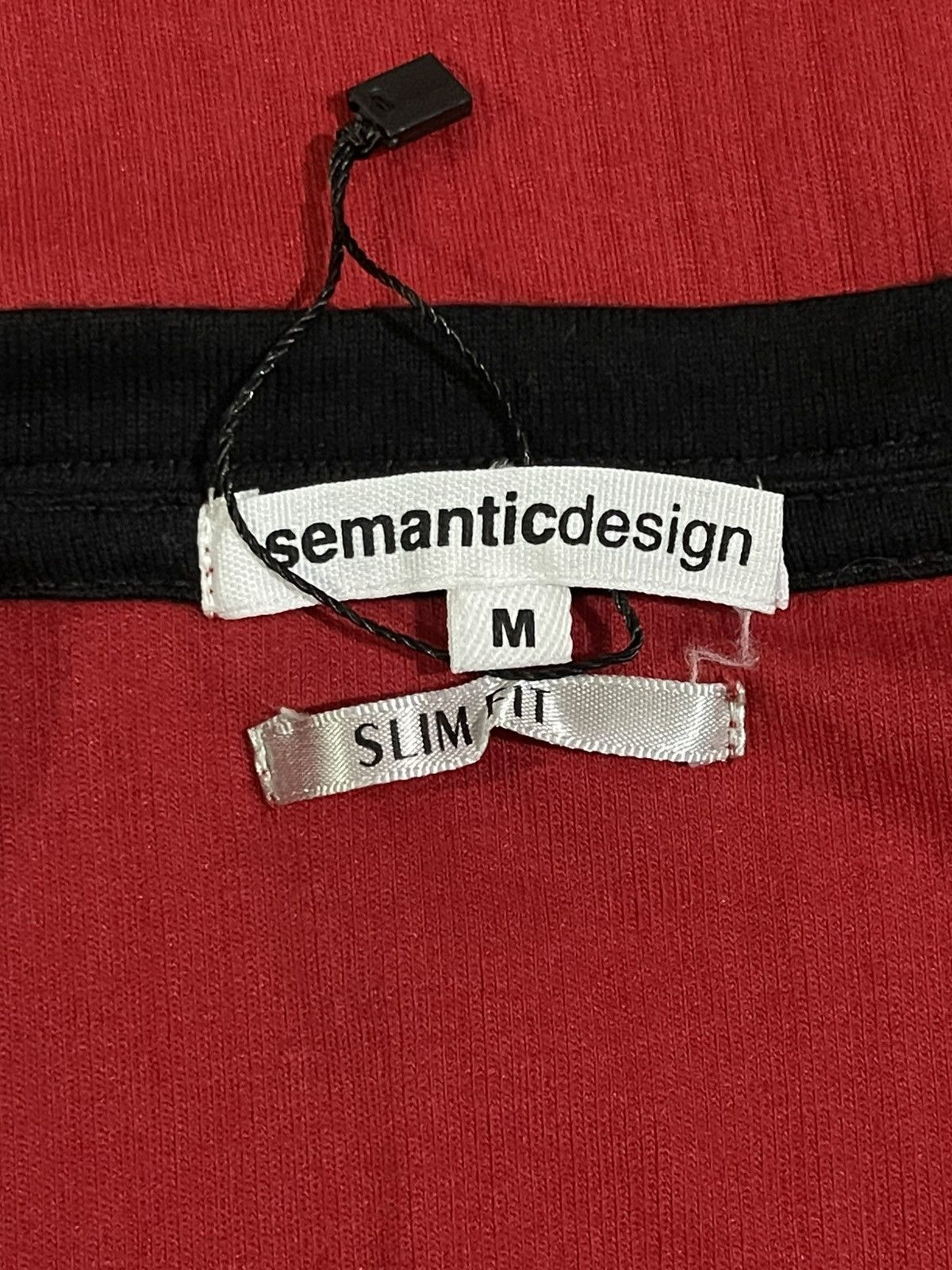 If Six Was Nine Y2K Semantic Design Double Layered Studded T Shirt Size US S / EU 44-46 / 1 - 6 Thumbnail