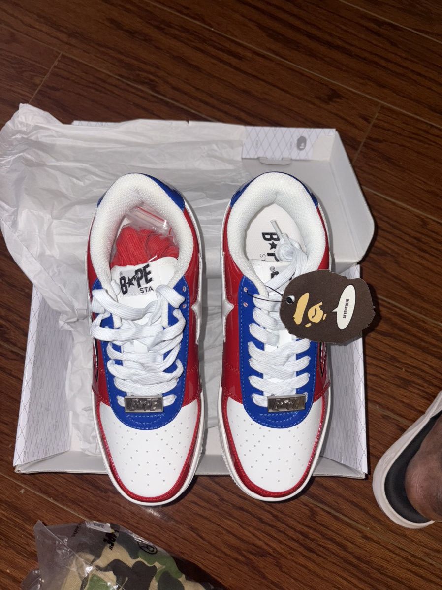 Bape Bapesta shark M1 Size US 8 / EU 41 - 4 Thumbnail