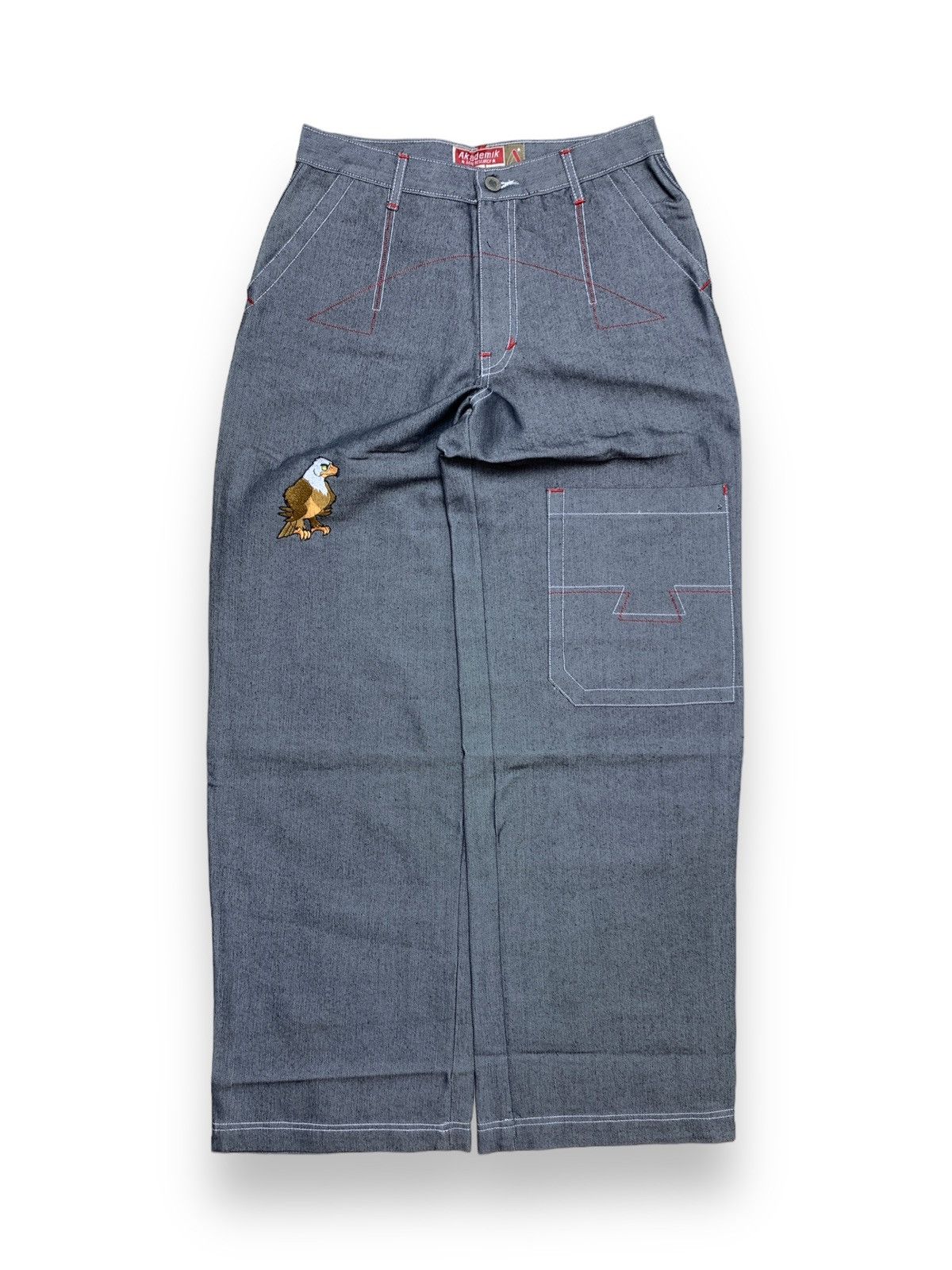 JNCO 2000s Akademiks - Super Baggy Jeans JNCO Style Size US 32 / EU 48 - 1 Thumbnail